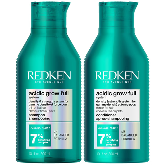 Redken Acidic Grow Full System Densyfying Shampoo 300ml & Redken Acidic Grow Full System Densifying Conditioner 300ml Duo