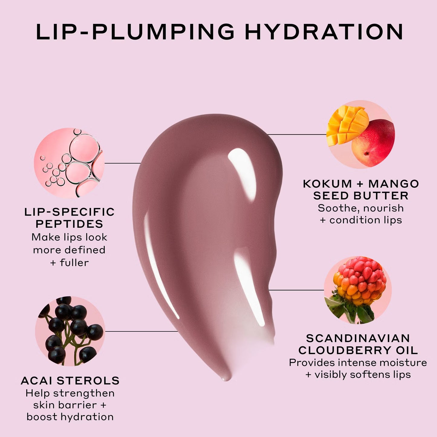 Soin pour les lèvres Ole Henriksen Sweet Macaron Pout Preserve Peptide, 12 ml